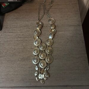 Elegant Gold Statement Necklace
